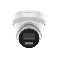 CÀMERA IP DOMO TURRET 8Mp ÒPTICA FIXA 2,8mm IR30m SMART HYBRID LIGHT MICRO DUAL IP67