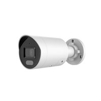 CAMÉRA IP BULLET 4 Mpx OPTIQUE FIXE 2,8 mm IR 40 m COLORVU SMART HYBRID LIGHT PoE IP67