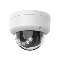 CAMÉRA IP DOME 4Mp OPTIQUE FIXE 2.8mm SMART HYBRID LIGHT 20m IP67 PoE