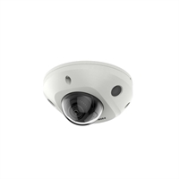 CÀMERA IP DOMO 4Mp ÒPTICA FIXA 2.8mm IR30m ACUSENSE MIC E/S ALARMA. PoE IP67