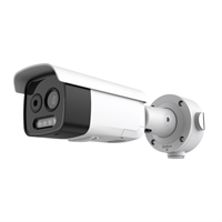 CAMARA IP BULLET TERMICA DUAL 5MP OPTICA FIJA 8MM IR POE ALARMA DETECCION INCENDIOS WDR IP67 IK10