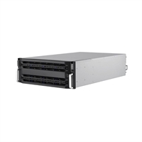 SERVIDOR DE ALMACENAMIENTO VIDEO IP 24 BAHIAS HDD SATA HASTA 16TB RAID 16GB CACHE 240 CANALES 6X ETHERNET 1000M