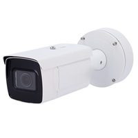 CAMERA IP BULLET 2MP OPTICA VFM (2.8-12MM) IR 50M POE ALARMA ACUSENSE ANPR WDR 140DB IP67 IK10
