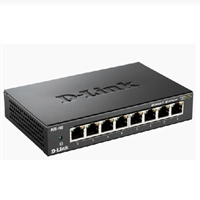 Switch 8 ports 10/100/1000Mbps no gestionable