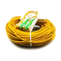 Cable de fibra óptica OM4 para router de LC a LC multimodo dúplex  50µm/125µm, 1m