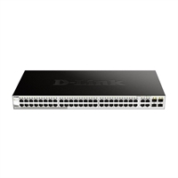 SWITCH 52P GESTIONABLE 48P GIGABIT 10/100/1000Mbps + 4P COMBO 1GbE/SFP