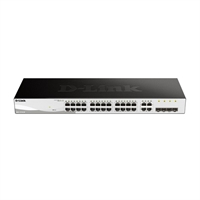 SWITCH 28P GESTIONABLE 24P GIGABIT 10/100/1000Mbps + 4P COMBO 1GbE/SFP