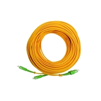 CORDÓ F.O. monomode SM 9/125 SC-APC Doble, cascada, 30m CPR Dca