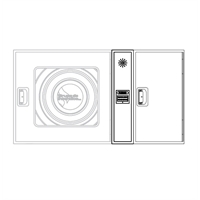 Módulo alarma 650x150x180 Horizontal