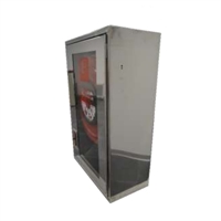 RIA-25/20 COFFRE EN ACIER INOXYDABLE PORTE AVEC MÉTHACRYLATE 700x500x245 mm