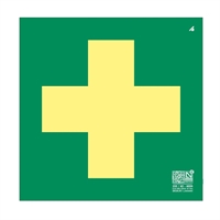 PLACA FOTOLUMINISCENT FARMACIOLA CLASSE A 210X210mm