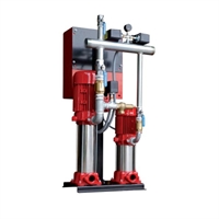 EQUIPEMENT DE PROTECTION INCENDIE FOC V DE 12 M³/H ET 80 M.C.A., AVEC ENSEMBLE E+J VIP VR 10/75T DE 7,5 HP ET VIP V-35T,