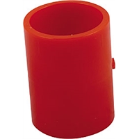 Unió recta per a tuberies 25mm detecció per aspiració vermella