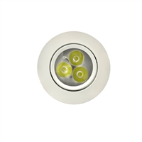 Luminaire urgence LED SPOT DL 1 W, P-NP AT, blanche