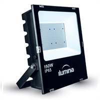 Proyector LED Tango negro IP65 con protector sobretensiones 2kV. 150W. 100-240Vac 5700K 120º 17260lm