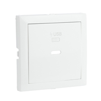 TAPA CARGADOR USB TIPO C POWER DELIVERY BLANCO