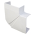 Angle plat pour goulottes variable 110X50 blanc - Article1