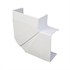 Angle plat pour goulottes variable 90x50 blanc - Article1