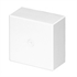 Caixa de derivació 110x110x50 blanca per canal sèrie 10 - Item1