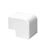 Angle plat goulottes 40x40 blanc - Article1