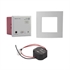 Receptor d'audio In Wall Bluetooth + frontal gris alumini - Item1