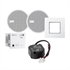 Receptor d'Audio In wall Bluetooth AC, altaveus 2 ½”, blanc - Item1