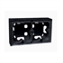 Doble caixa de Superfície Serie LOGUS 90 color negre - Item1