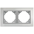 Plaque double Inox/aluminium Metallo - Article1
