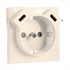 TAPA P/BASE SCHUKO+USB (C+C). IVORI - Item1