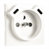 TAPA PER A BASE FRANCESSA AMB USB (C+C) PERLA - Item1