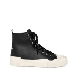 GHIBLY BIS Nappa Wax S Black (Off White Sole)