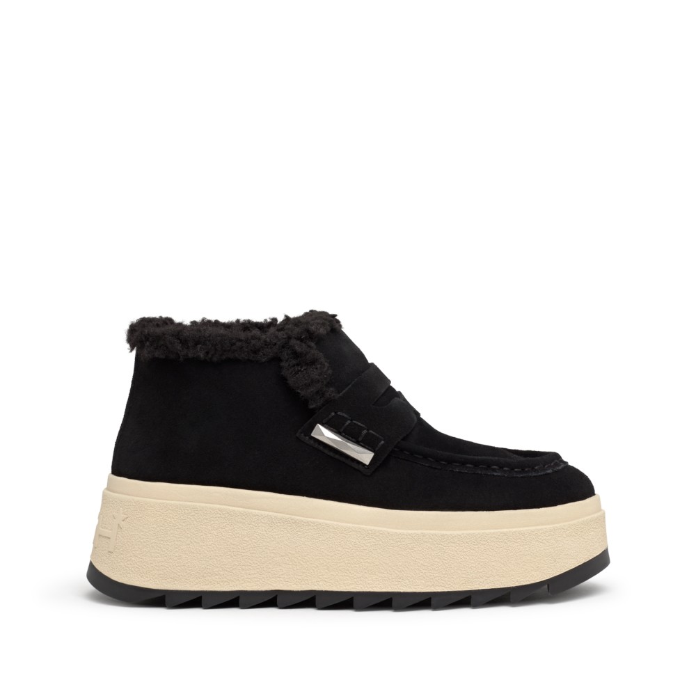 MAGIC Calf Suede Black - Item