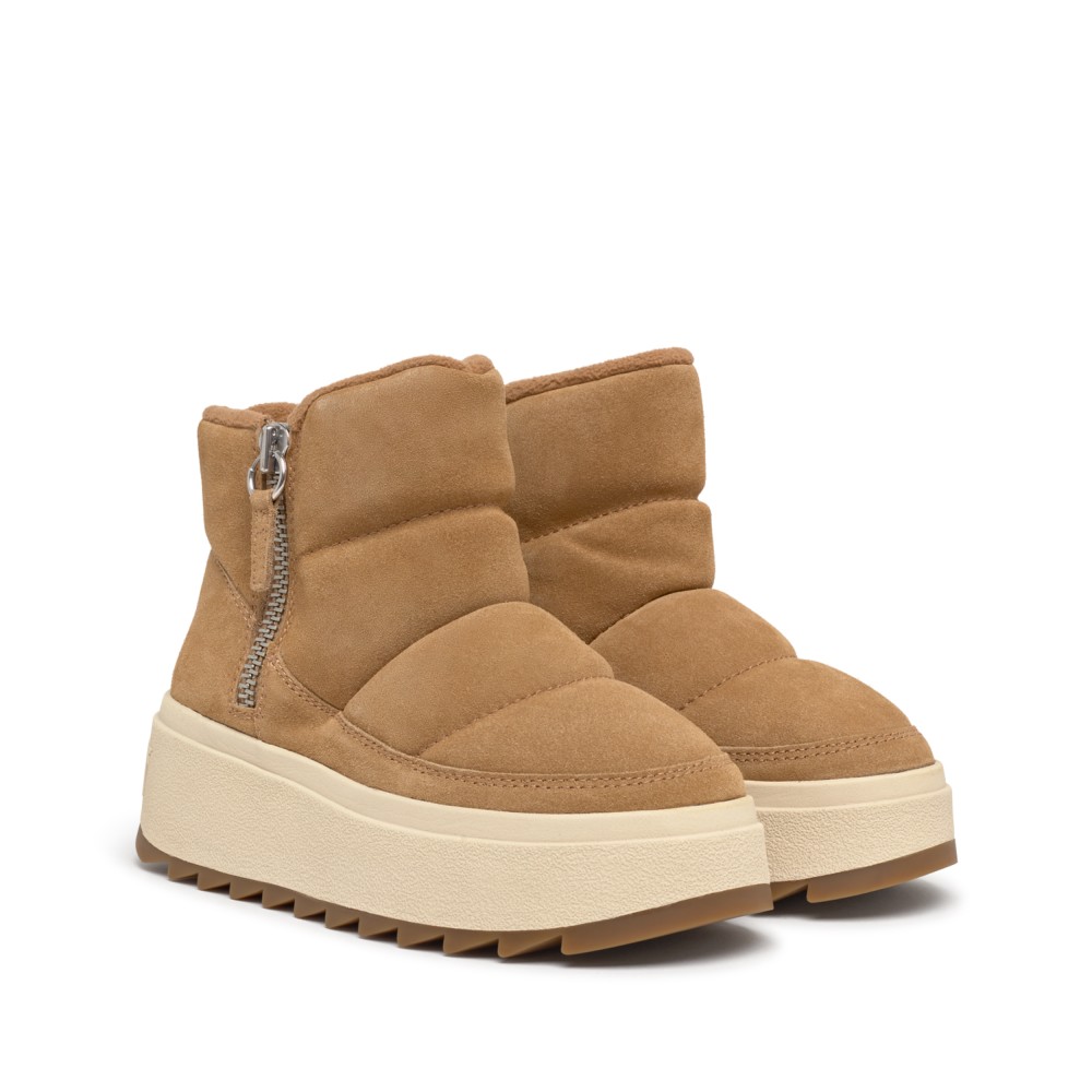 MALICA BIS Cow Suede Camel - Ítem1