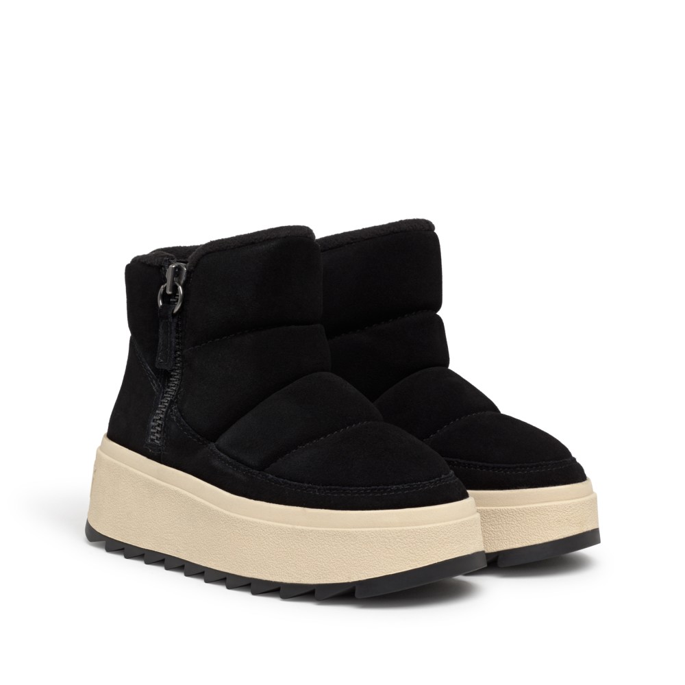 MALICA BIS Cow Suede Black - Item1