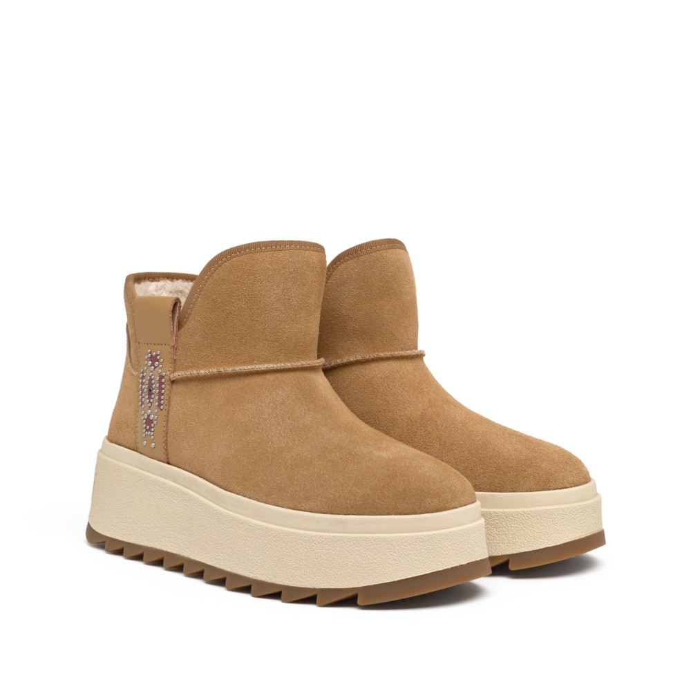 MASK Calf Suede Camel - Ítem1