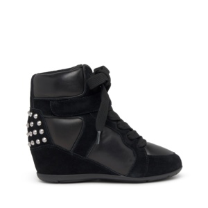 BOPSTER Calf Suede Black