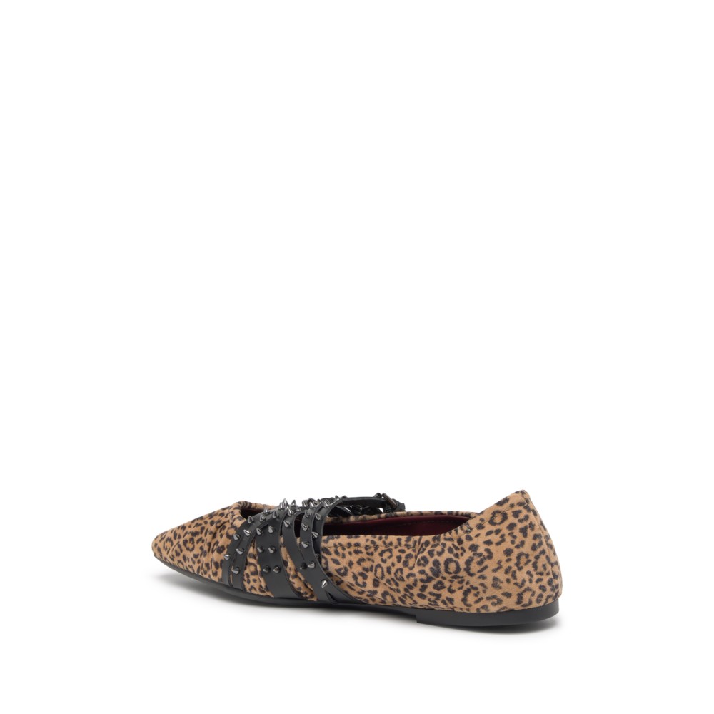 BRENDAH Suede Lince Nature/Black - Ítem2