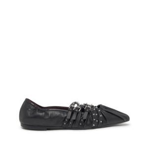 BRENDAH Nappa Foulard Black/Black