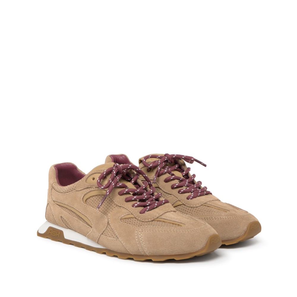 KASAR Calf Suede Noisette/Noisette - Ítem1