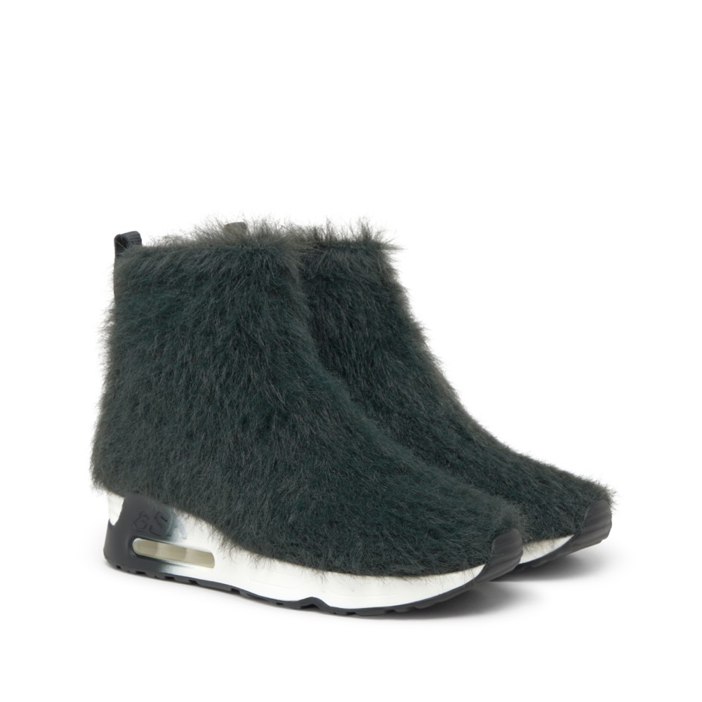 LANA Furry Wool Knit Greystone - Ítem1
