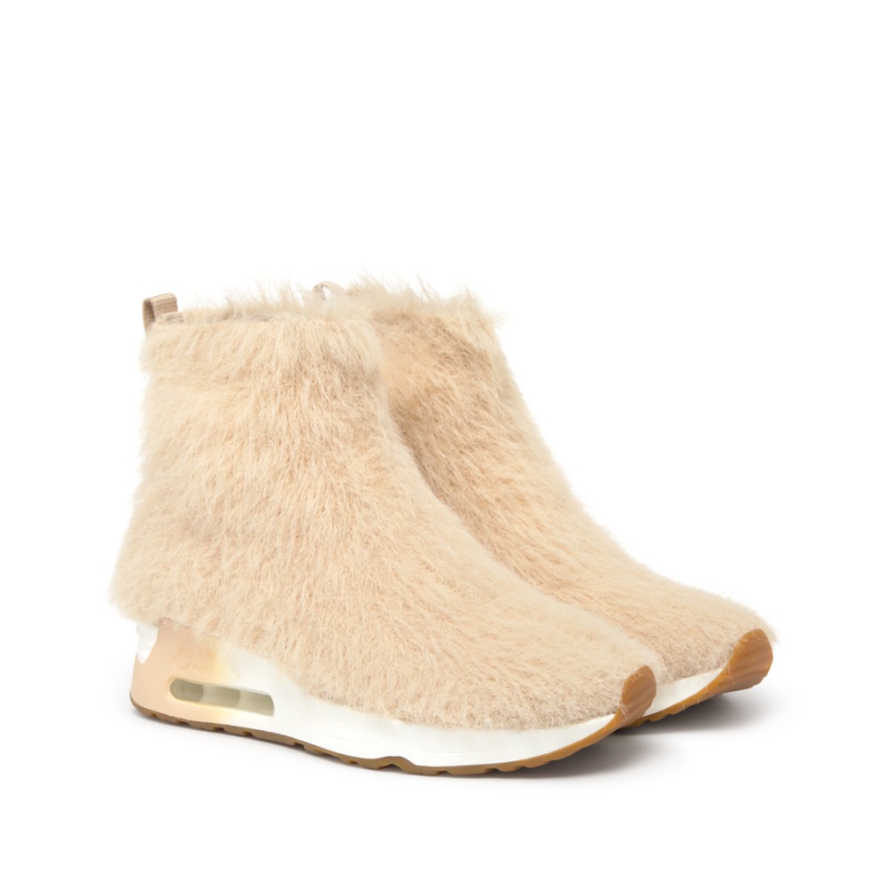 LANA Furry Wool Knit Warm Ivory - Ítem1