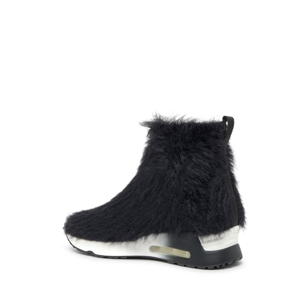 LANA Furry Wool Knit Black - Ítem2