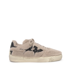 MALIBU FUR Fake Fur Bone/Black
