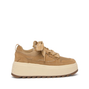 MOVIE Calf Suede Camel/Eggnug