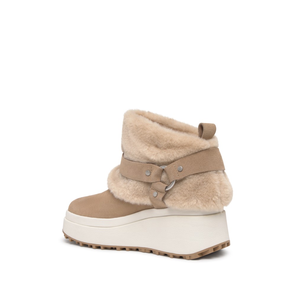 OXANA Calf Suede Noisette/Eggnug - Ítem2