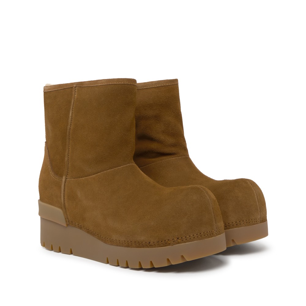 QUEENS Calf Suede Land/Honey - Ítem1