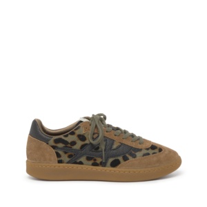 SUNSET Calf Suede Fandango/Pony Leopard Military