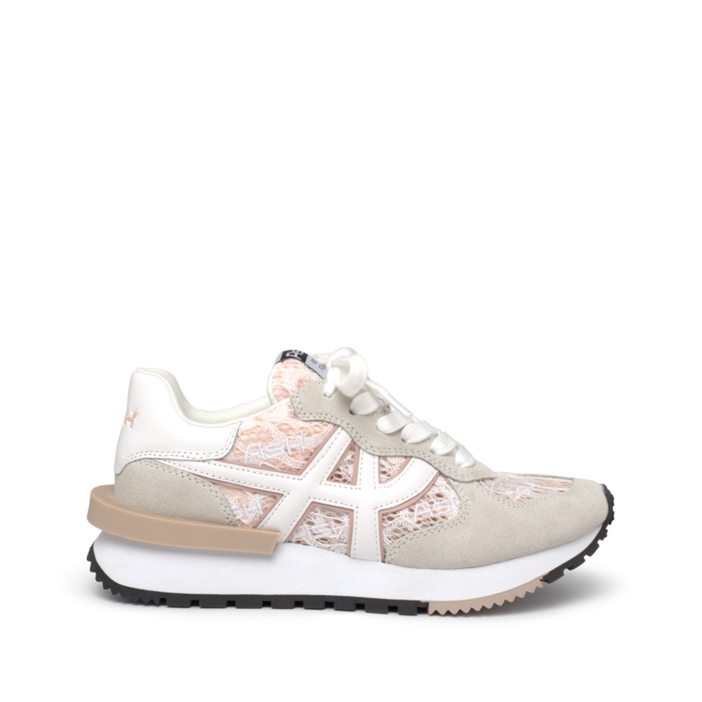 TOXIC Calf Suede Off White/Pinksalt - Item