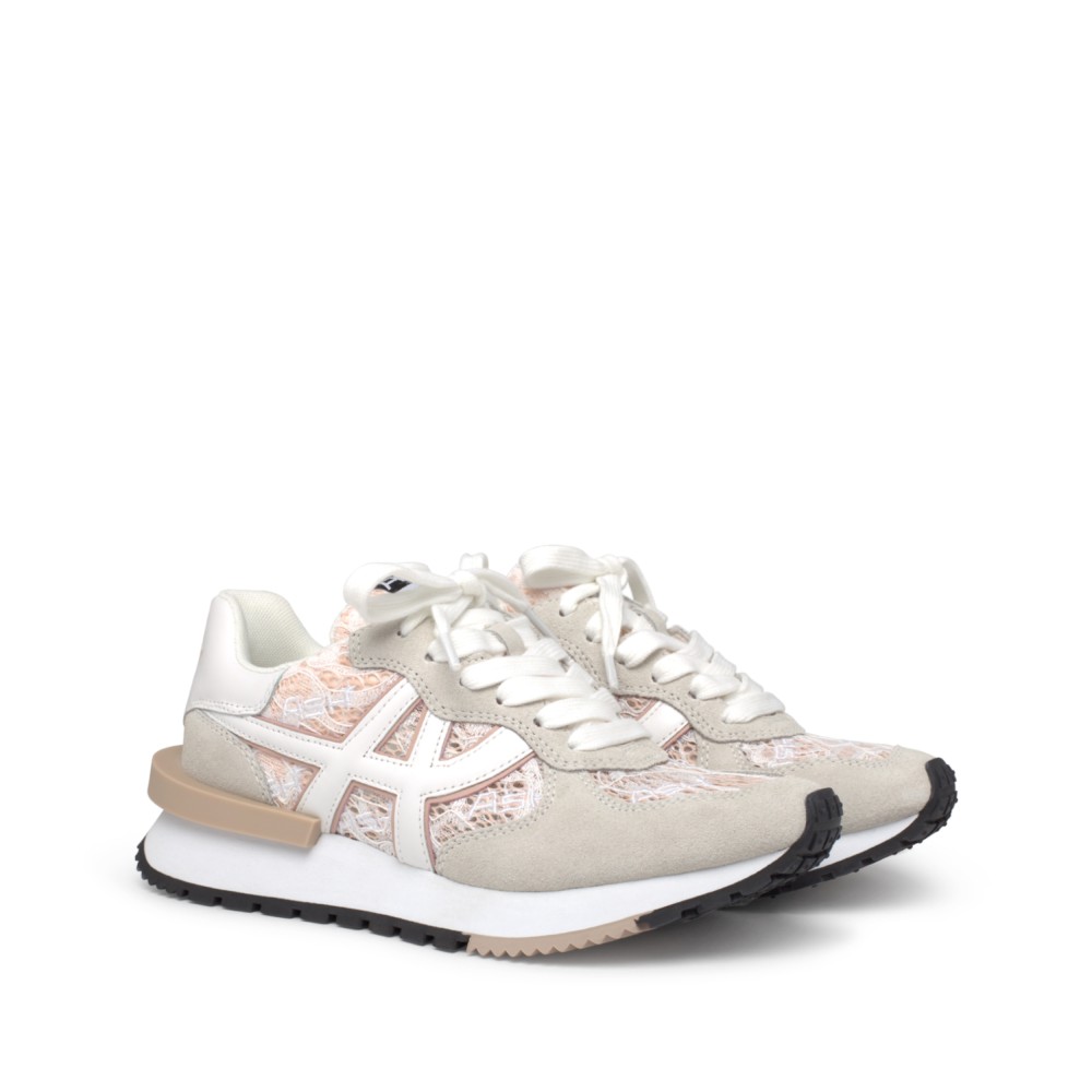 TOXIC Calf Suede Off White/Pinksalt - Item1