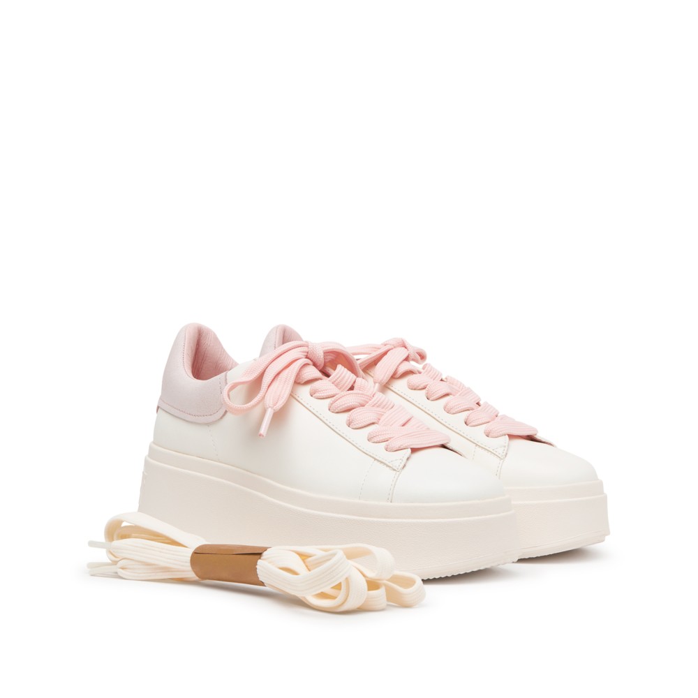 MOBY BE KIND Nappa Calf White/Bubble Gum - Item1